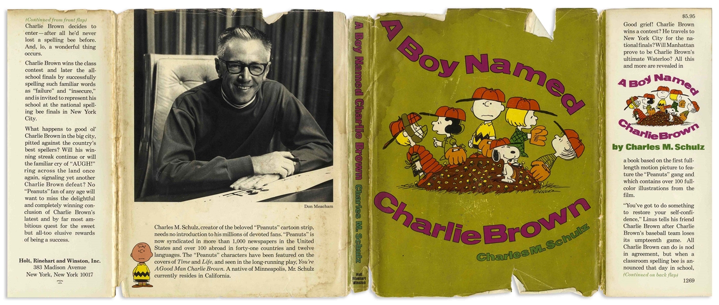 Charles Schulz Hand-Drawn Sketch of Charlie Brown Blowing Out Birthday Candles -- Measures 8.5'' x 11''